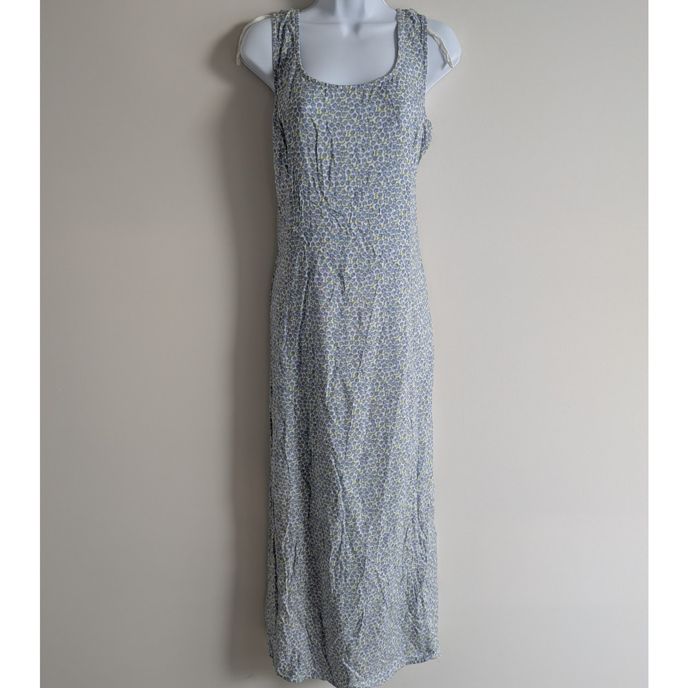 Mosaic Dress Womens 18 Vintage Floral 90s Phoebe Cottage Coastal Cowgirl Floral